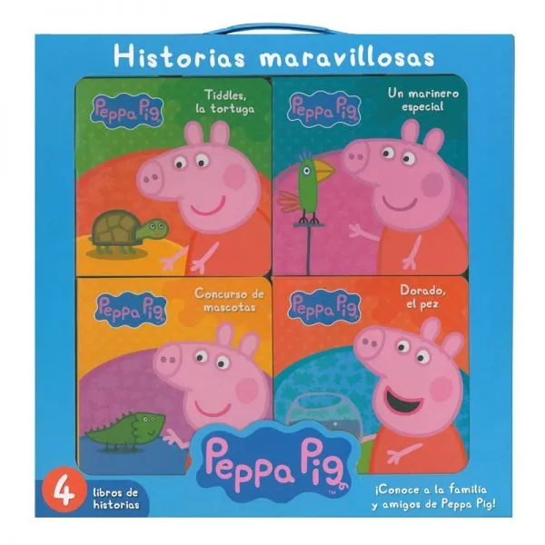 Peppa Pig Historias Maravillosas (4 Libritos)